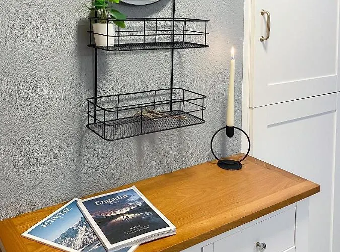 Swissme - Modernes Am Sportplatz Mit Balkon & Parkplatz * 圣莫里茨