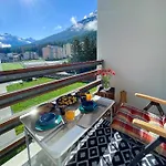 شقة Swissme - Modernes Am Sportplatz Mit Balkon & Parkplatz